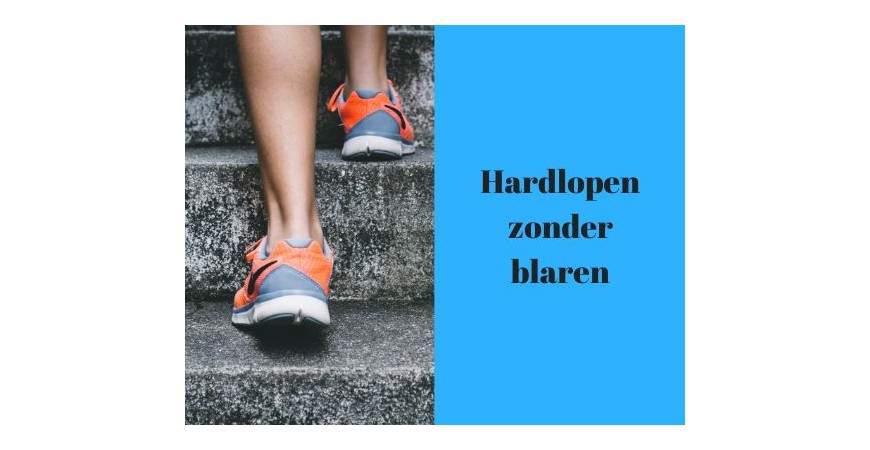 Hardlopen zonder blaren